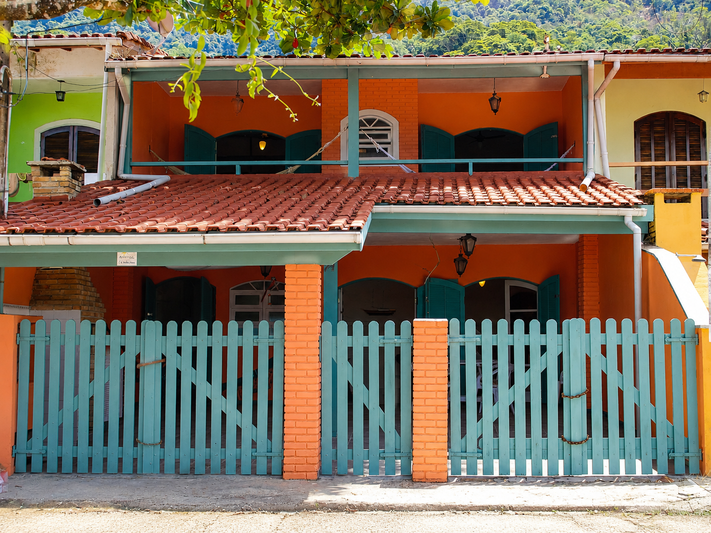 Fachada do sobrado