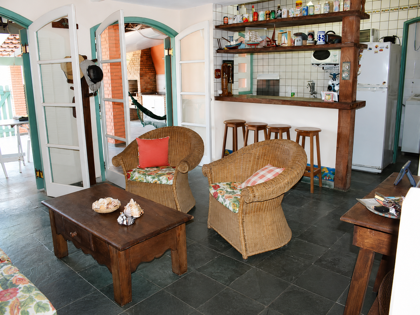 Sala de estar integrada